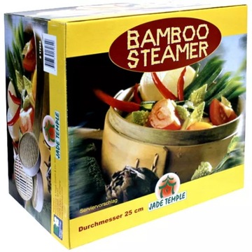 Parowar bambusowy do gotowania na parze 25cm JT (10