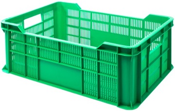 Skrzynka plastikowa pojemnik na warzywa i owoce N-220 600x400x220 mm