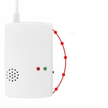 Czujnik gazu ziemnego detektor wykrywacz alarm