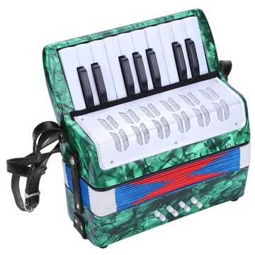 17 клавиш, 8 басов, фортепиано, аккордеон, музыкальный инструмент