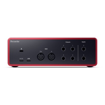 Focusrite Scarlett 4i4 USB-аудиоинтерфейс 4-го поколения