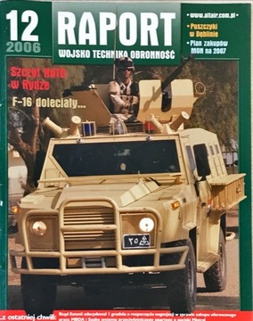 WOJSKO TECHNIKA OBRONNOŚĆ RAPORT 12 2006