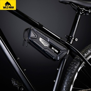 Сумка-кофр WILDMAN M40 для велосипеда, водонепроницаемая, 1,5 л.