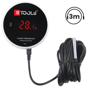 ИНТЕЛЛЕКТУАЛЬНЫЙ ТЕРМОМЕТР WiFi ЗОНД 3 м Приложение Tuya Smart Life ТЕМПЕРАТУРА -40+120°C