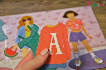 Набор с магнитами Apli Kids - Мода