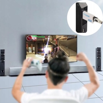 АДАПТЕР АДАПТЕР-ПРЕОБРАЗОВАТЕЛЬ NINTENDO WII В HDMI TV FULL HD NTSC PAL