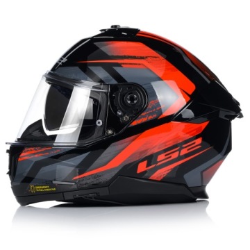 МОТОЦИКЛЕТНЫЙ ШЛЕМ LS2 FF808 STREAM II FURY KEVLAR SYSTEM PINLOCK + ВИЗОР