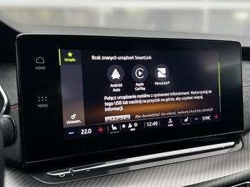 Skoda Octavia IV RS Kombi 2.0 TDI SCR 200KM 2022 Skoda Octavia 2.0TDI 200KM RS DSG l Canton, Webast, zdjęcie 27