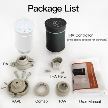 ТЕРМОСТАТИЧЕСКАЯ ГОЛОВКА SMART WIFI ZIGBEE TUYA 3.0