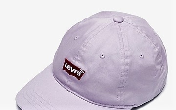 LEVI'S czapeczka z daszkiem czapka LEVIS fioletowa
