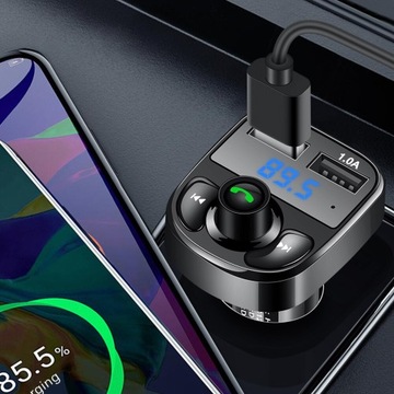 FM-ПЕРЕДАТЧИК BLUETOOTH MP3 ЗАРЯДНОЕ УСТРОЙСТВО SD 2xUSB