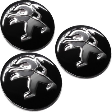 PEUGEOT EMBLEMAT PILOTA 14mm KLUCZYK ZNACZEK LOGO