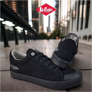 Мужские кроссовки LEE Cooper Black Удобные стильные кроссовки 2148M 44