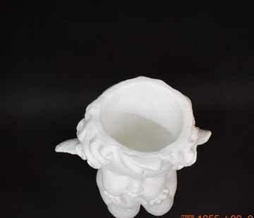 Вазон, чехол-ангел для искусственных цветов