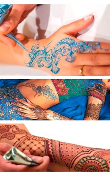 Хна GOLECHA для тату КОРИЧНЕВАЯ Маррон в тюбике MEHANDI 25г Оригинал