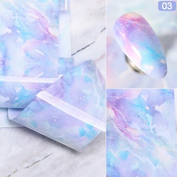 Перенести фольгу мрамор для мраморных украшений 3 штуки