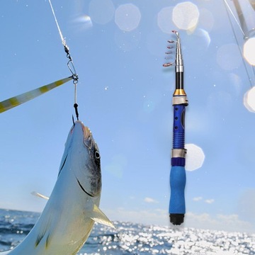 Teleskopowa wędka Wędka 1,5m