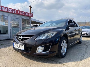 Mazda 6 II Kombi 2.2 MZR-CD 185KM 2009 Mazda 6 zarejestrowany nowy silnik 64 tys km 2.2 Diesel 185KM