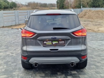 Ford Kuga II SUV 2.0 Duratorq TDCi 163KM 2014 Ford Kuga 2.0 163Ps Automat Navi Skora Alu Piekny Gwarancja 2.0 Diesel, zdjęcie 4