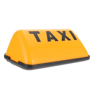 WYSTRÓJ VINTAGE LAMPA DACHOWA TAXI ZNAK DACHOWY TAXI ZNAK LED LAMPA ZNAK TAKSÓWKI