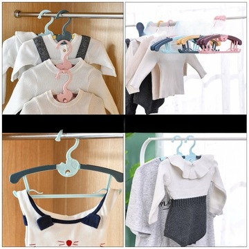 WIESZAKI DLA DZIECI WIESZAKI NA KOSTIUM DZIECIĘCE REGULOWANE WIESZAK NA Ubrania