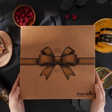 Подарочная корзина для коробки подарок сироп шоколадный варенье для чая кофе кофе