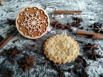 Штамп для рождественского торта CRISTALS