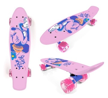 ДЕТСКИЙ СКЕЙТБОРД FIZKA MINNIE 55см ДО 50 КГ