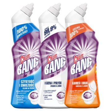 Набор миксов для туалетного геля Cillit Bang 3x750 мл