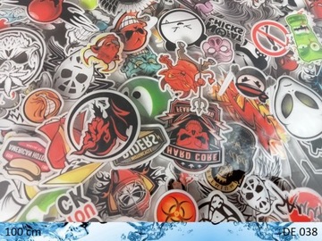 Гидрографическая гидрографическая фольга DE 038 / 100 см