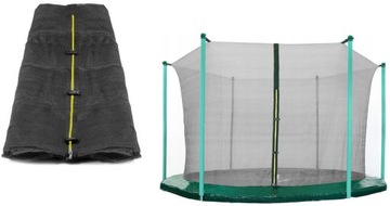 SIATKA DO TRAMPOLINY 250cm na 6 słupków WEWNĘTRZNA