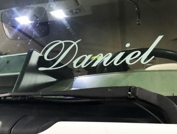 Наклейка для автобуса Тира НАЗВАНИЕ ГОРОДА Надпись заказ *52см *ЦВЕТА *УЗОРЫ