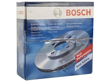 BOSCH ДИСКИ ГАЛЬМІВНІ ПЕРІД 0 986 479 406 