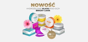 Гелевые подушечки для глаз против морщин, 60 шт. Bright Look