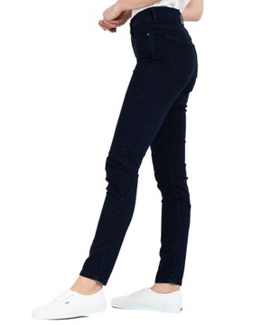 Jeansy Wrangler High Skinny W27HLFP22 BlMoon 29/32