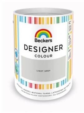Farba Lateksowa Beckers Designer LIGHT GREY 2,5L