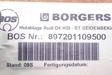 4H0863412E DX4 ROLETA OKNO ZADNÍ BÉŽOVÁ AUDI A8 D4
