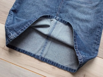 TU_МОДНАЯ ДЖИНСОВАЯ ЮБКА С КРУЖЕВОМ_38/М