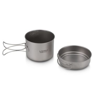 Lixada Ultralight Titanium Cookset Outdoor