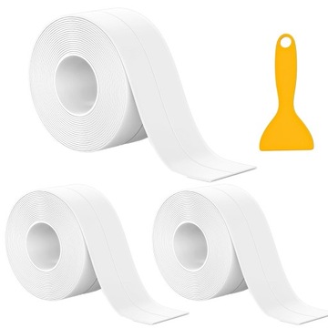 TAŚMA USZCZELNIAJĄCA DO WANNY SAMOPRZYLEPNE 3SZT