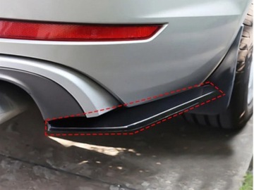 DOKŁADKI LISTWY ZDERZAKA LOTKI Tuning BMW MERCEDES MINI COOPER SMART TOYOTA