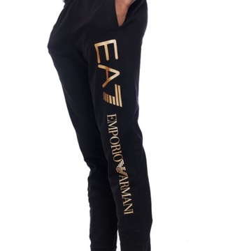EMPORIO ARMANI EA7 męskie spodnie dresowe dresy GOLD 2024 roz. L