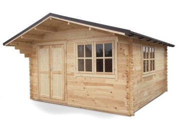 Domek ogrodowy narzędziowy 16m2 4x4 35mm z podłogą