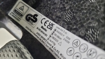 Kask orzeszek UVEX KID 3 CC Grey Grapefruit rozmiar 55-58cm