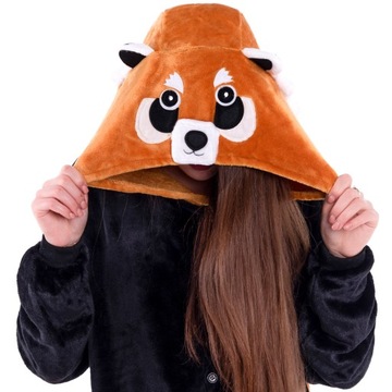 RED PANDA PAJAMA Кигуруми Onesie Мужской женский комбинезон L 165-174см