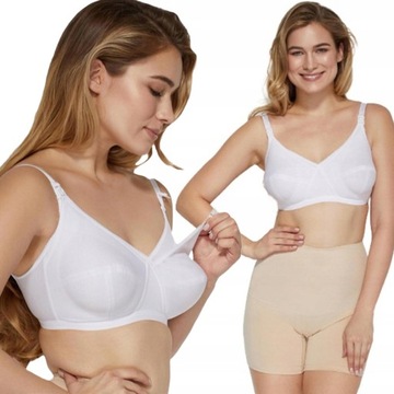Biustonosz do karmienia bawełniany Mitex milky 85D