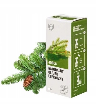 OLEJEK ETERYCZNY 100% NATURALNY JODŁA OLEJKI ETERYCZNE AROMATERAPIA 10ml