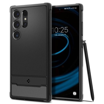 Etui Spigen Rugged Armor Samsung Galaxy S24 Ultra Matte Black