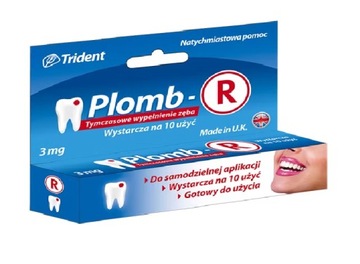 Plomb-R, tymczasowa plomba, 3 g tubostrzykawka
