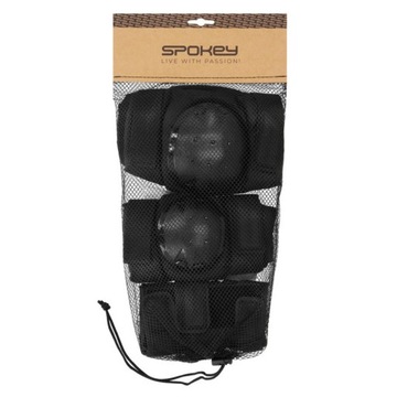 SPOKEY Набор велосипедных защит для роликовых коньков 6 шт. M.
